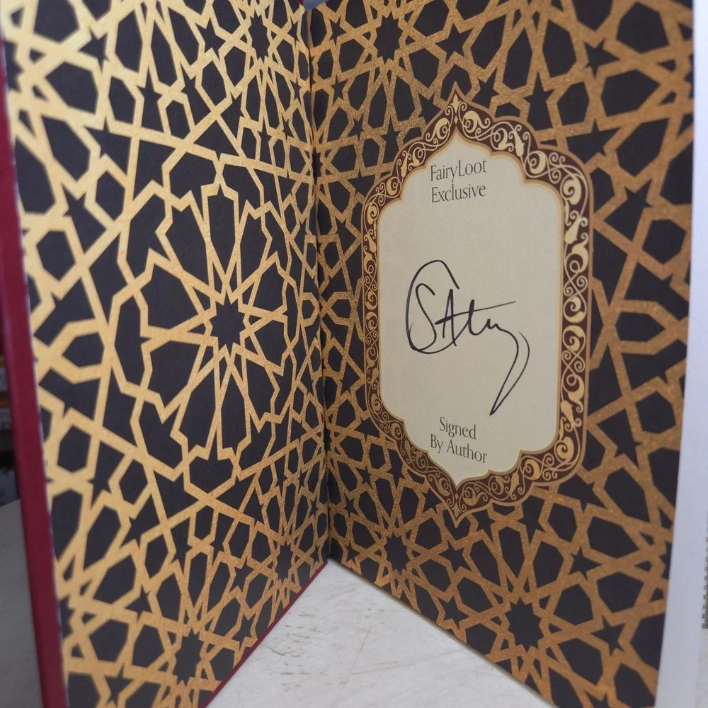 The Empire of Gold by S.A. Chakraborty *Signed Fairyloot*